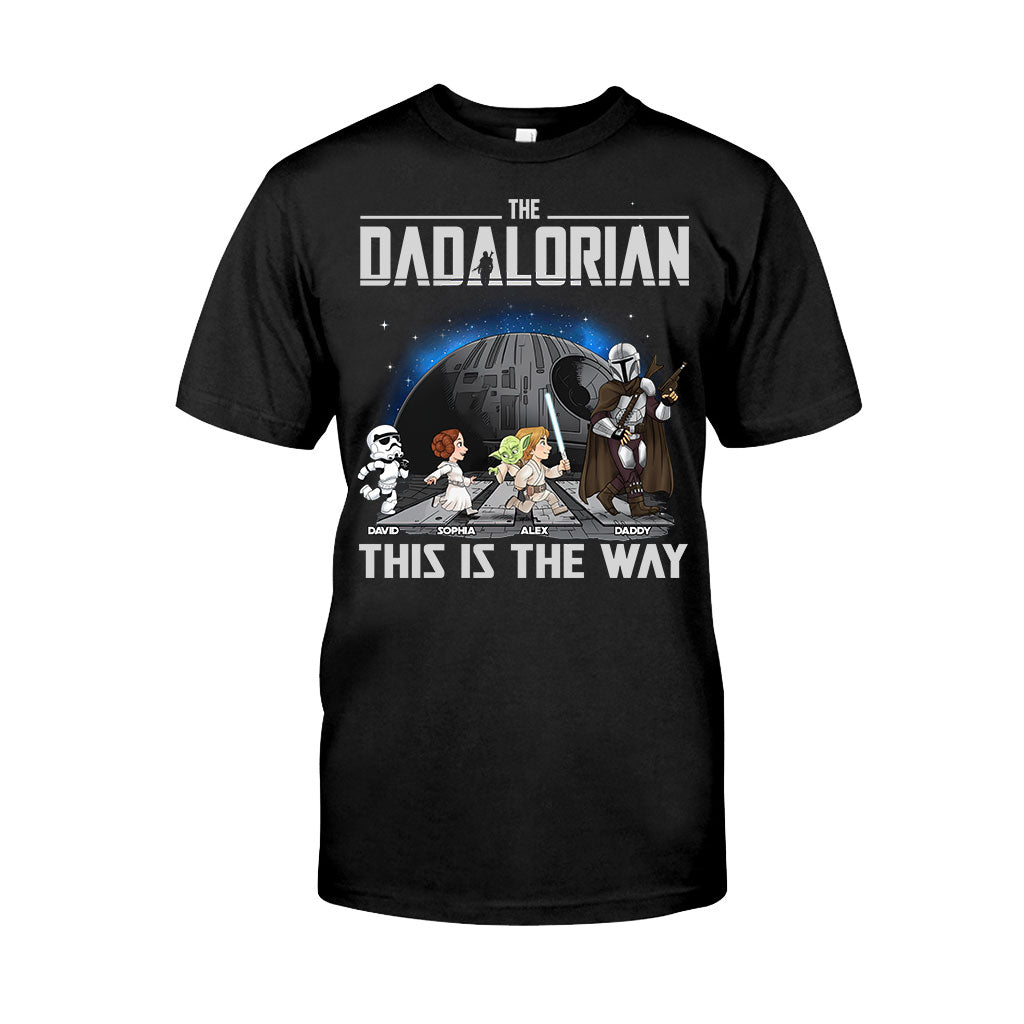 The Dadalorian This Is The Way - Personalized The Force T-shirt And Hoodie