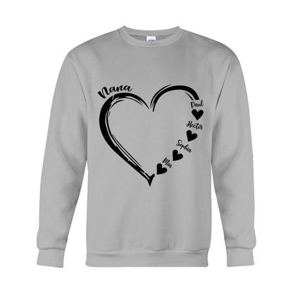 Mom Love You - Personalized Mother T-shirt And Hoodie