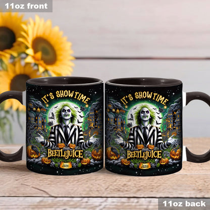 It's Showtime! - Personalized Accent Mug