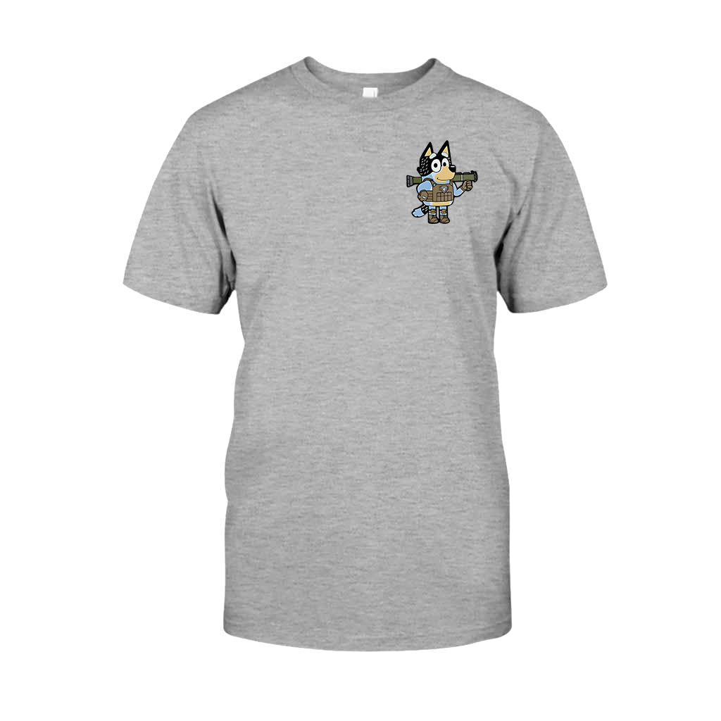 Tactical Dad Bluey T-shirt And Hoodie