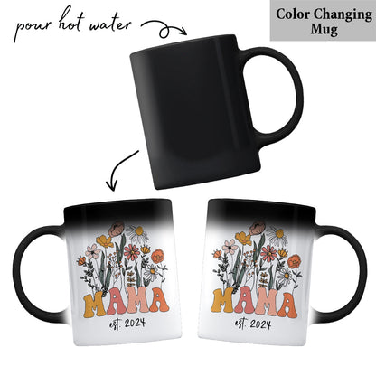 Mama Est. - Personalized Mother Mug