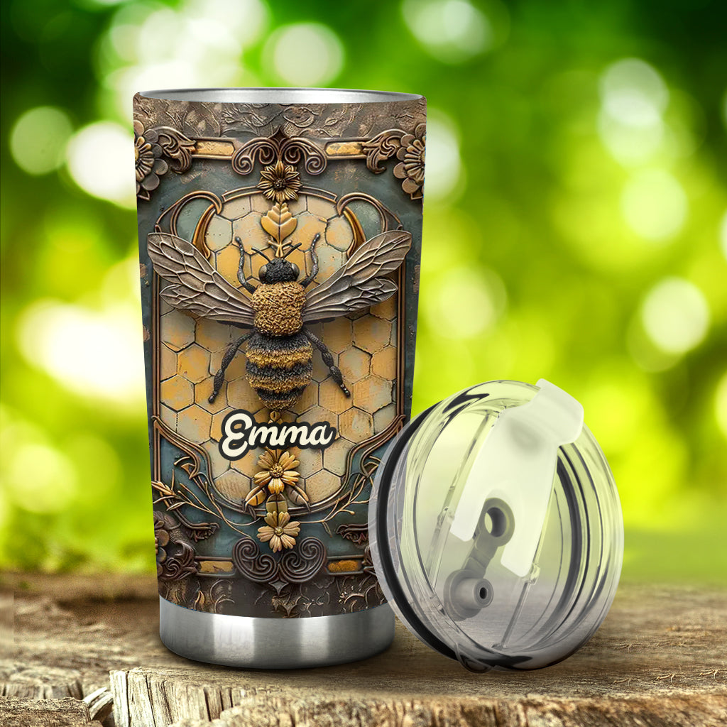 Love Bees - Personalized Bee Tumbler