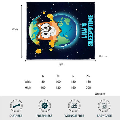 Sleepytime - Personalized Kid Blanket