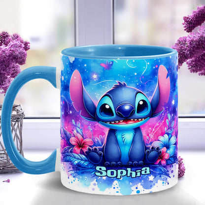 Ohana Means Family - Personalized Ohana Accent Mug
