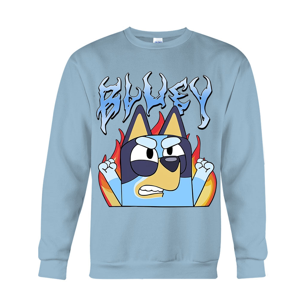 Fire Metal Rock - Mouse T-shirt And Hoodie