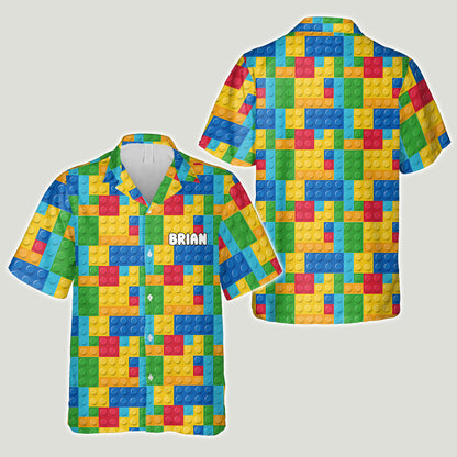 Colorful Life - Personalized Hawaiian Shirt