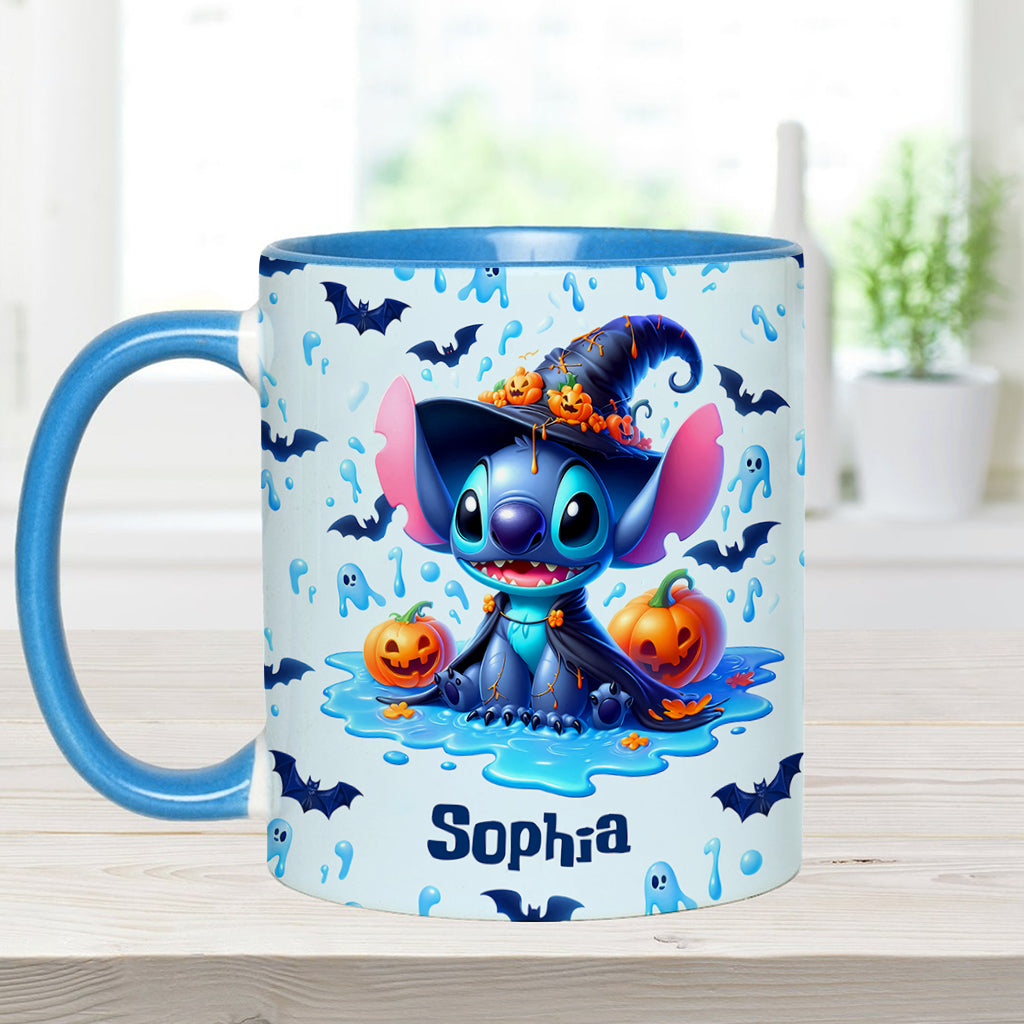 Happy Halloween - Personalized Ohana Accent Mug