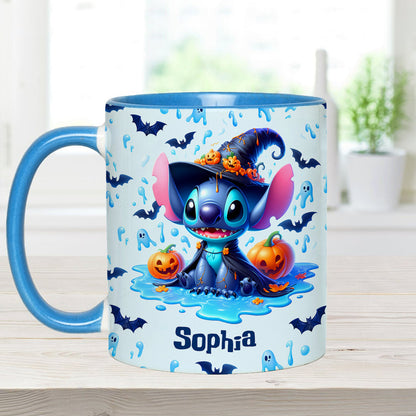 Happy Halloween - Personalized Ohana Accent Mug