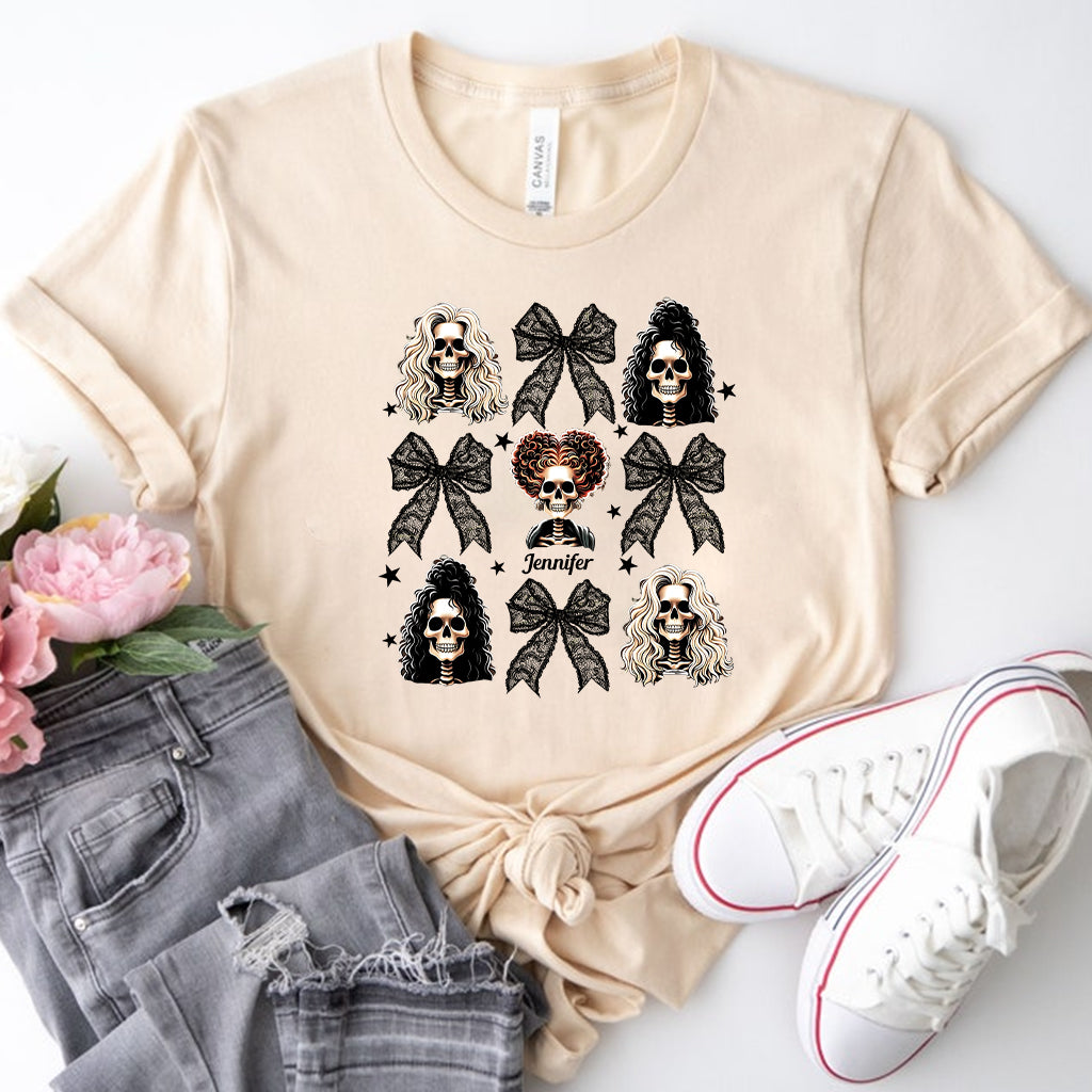 Spooky Coqquete Three Witches - Personalized Three Witches T-shirt And Hoodie