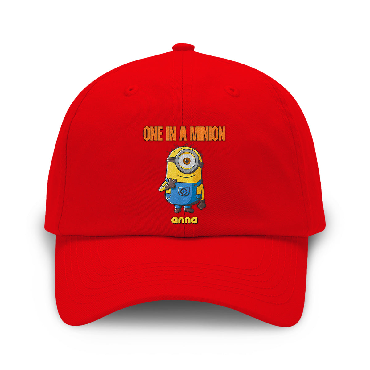 One In A Minion - Personalized Embroidered Classic Cap