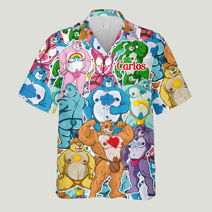 Sexy Bears - Personalized LGBT Support Hawaiian Shirt