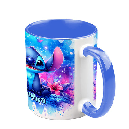 Ohana Means Family - Personalized Ohana Accent Mug