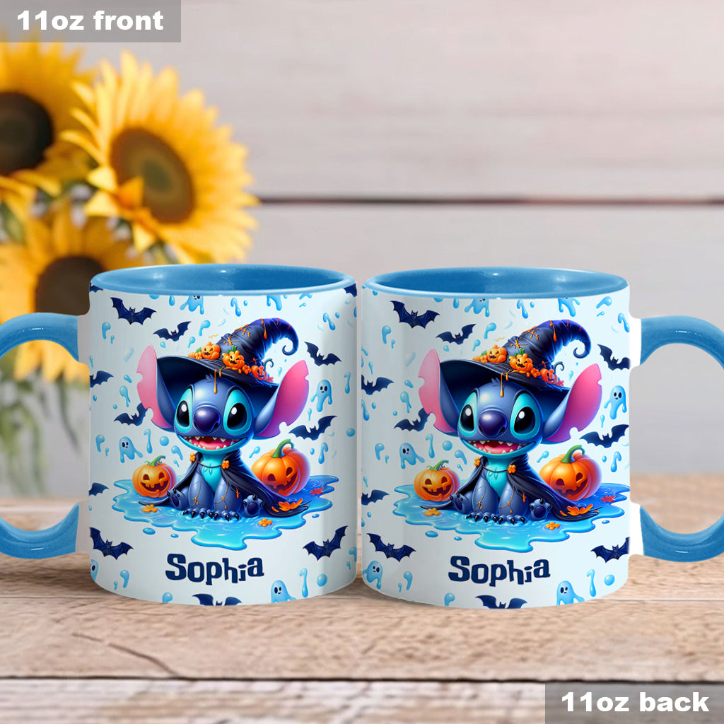 Happy Halloween - Personalized Ohana Accent Mug