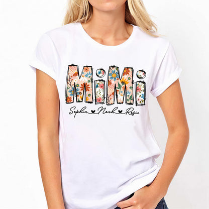 Best Grandma Ever - Personalized Grandma T-shirt And Hoodie