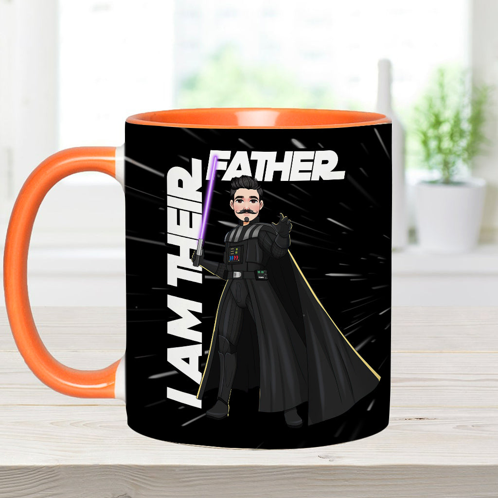 I Am Their Father - Personalized Father Accent Mug