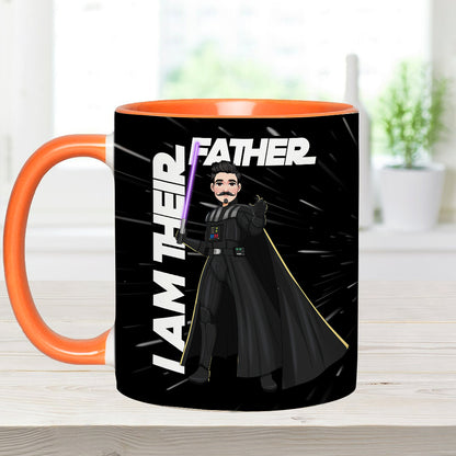 I Am Their Father - Personalized Father Accent Mug