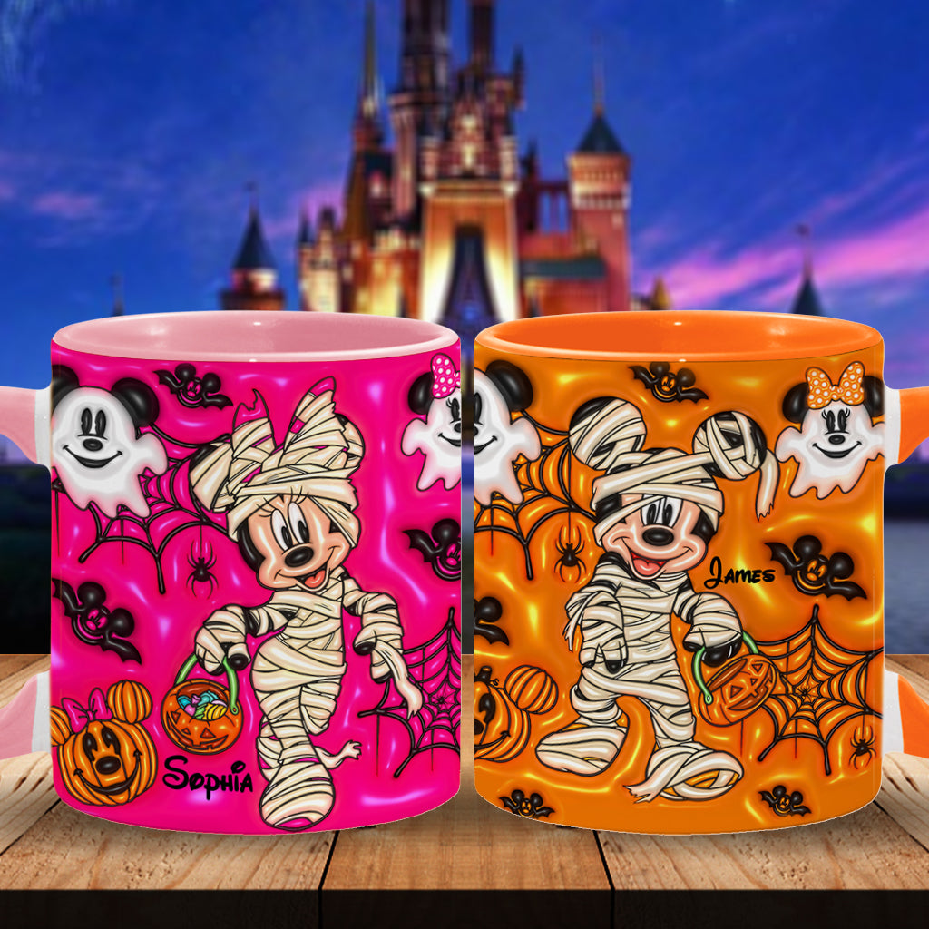 Happy Halloween - Personalized Mouse Accent Mug