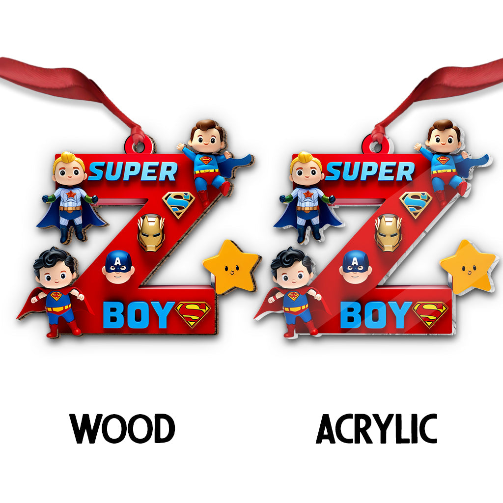 Super Kids - Personalized Kid Ornament