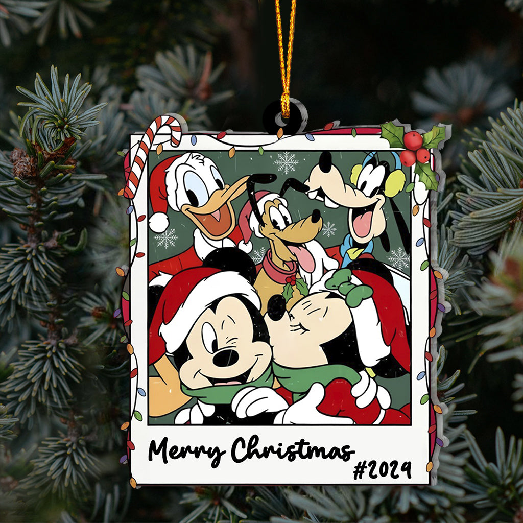 Merry Christmas Disneyland - Personalized Mouse Ornament