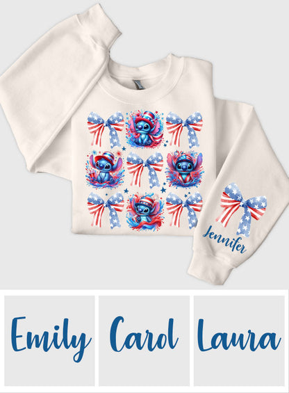 Land of Liberty Ohana - Personalized Ohana All Over Shirt