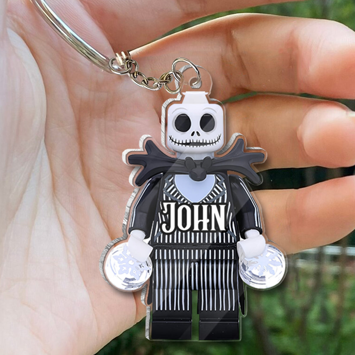 We Are Simply Meant To Be... - Personalized Nightmare Transparent Matching Keychain
