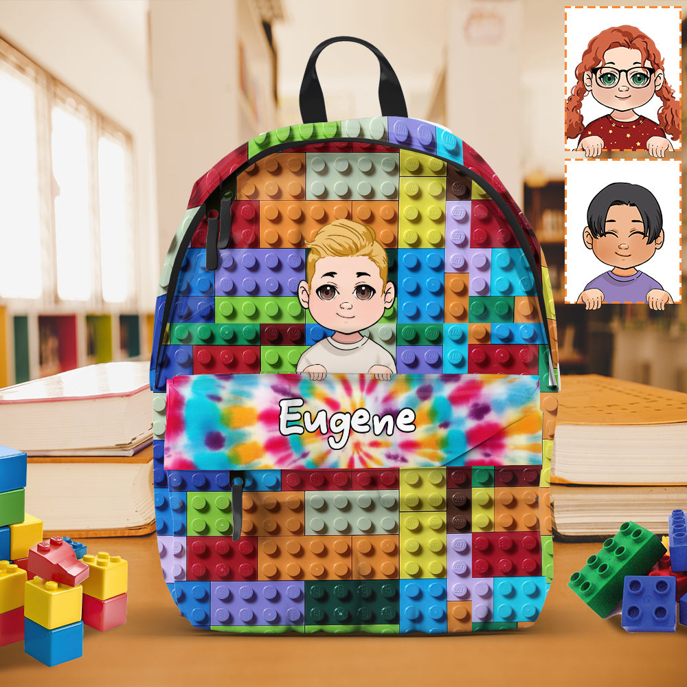 Let's Go Build - Personalized Family Backpack