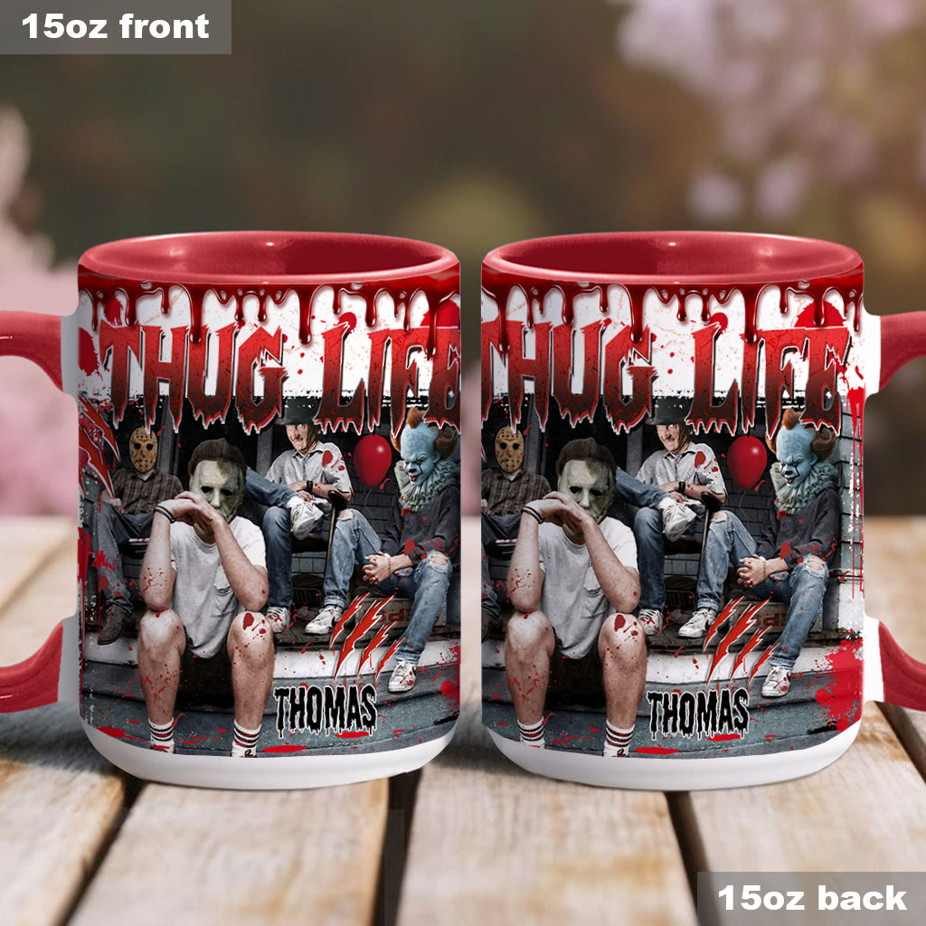 Thug Life - Personalized Accent Mug