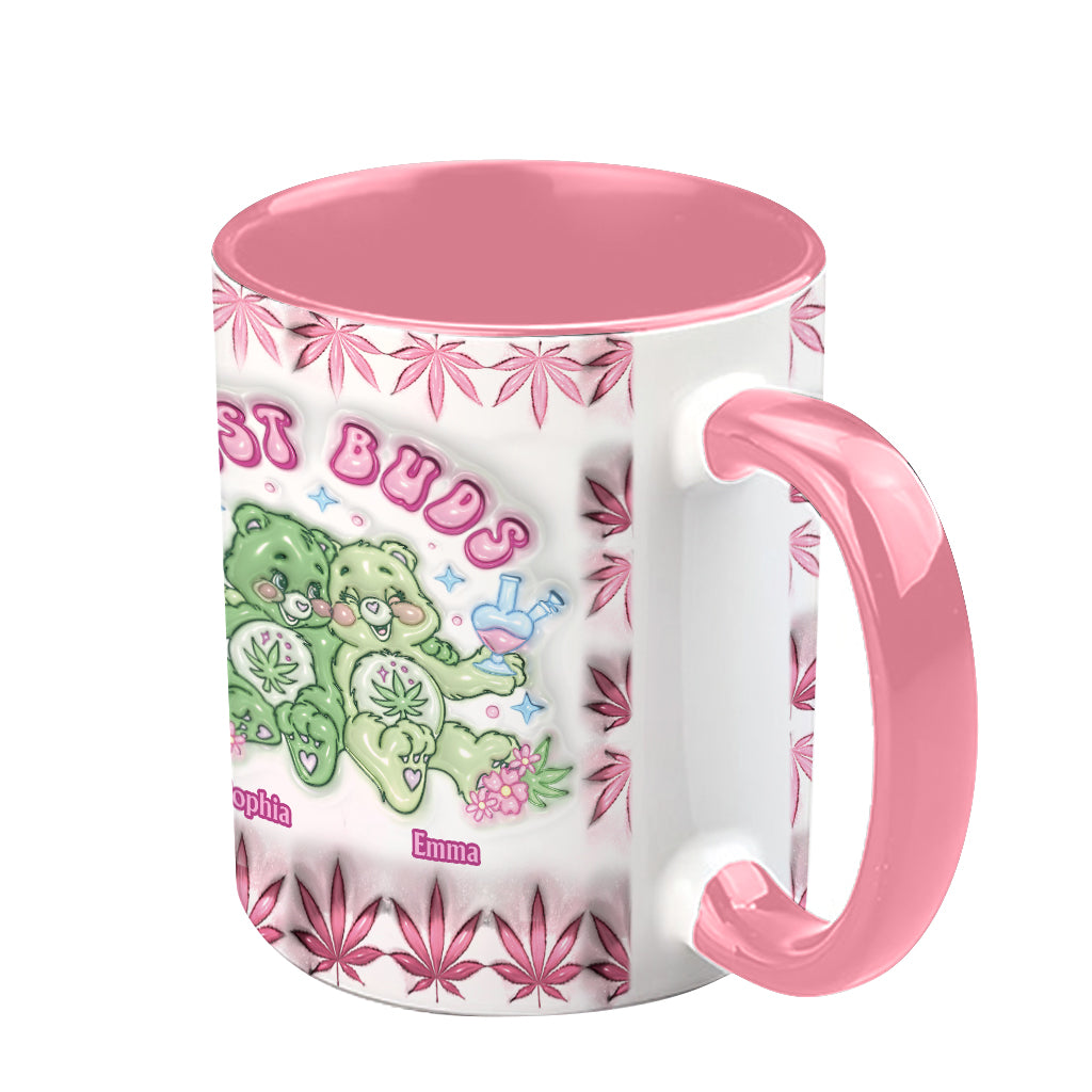 Best Buds - Personalized Weed Accent Mug