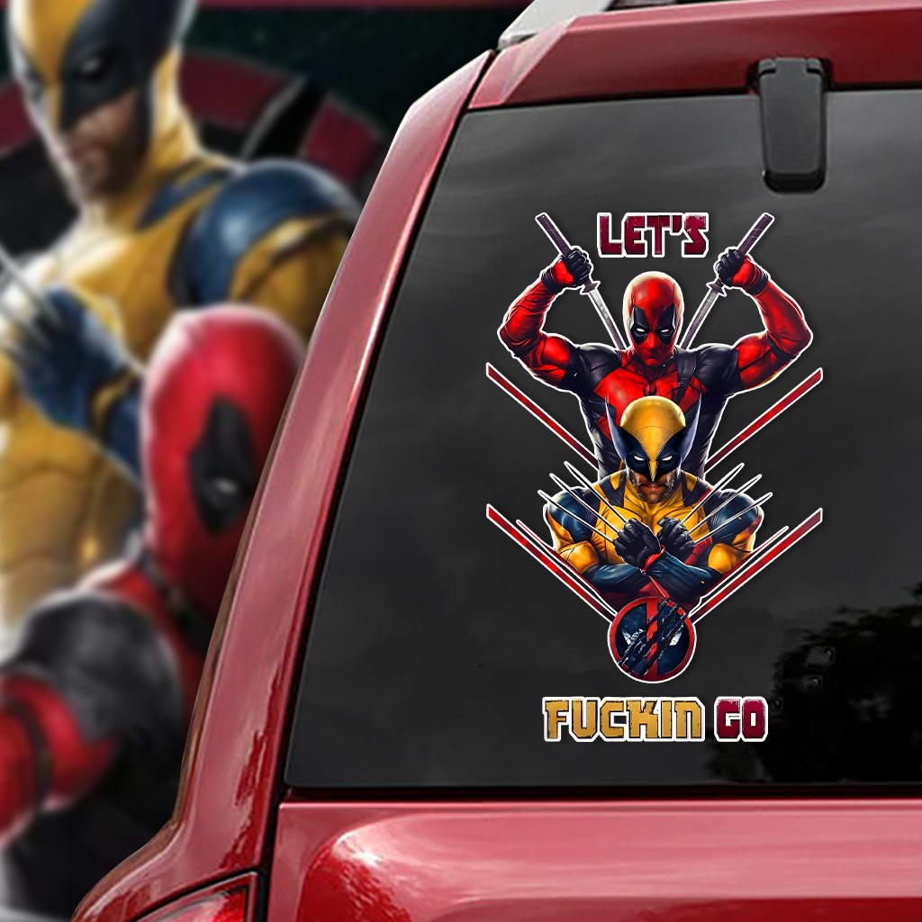 Let's Fucking Go - The Psychopath Decal Die Cut