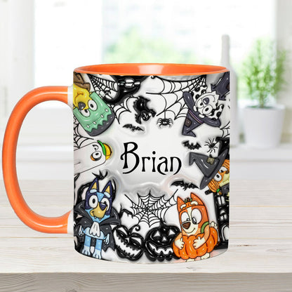 Happy Halloween - Personalized Accent Mug
