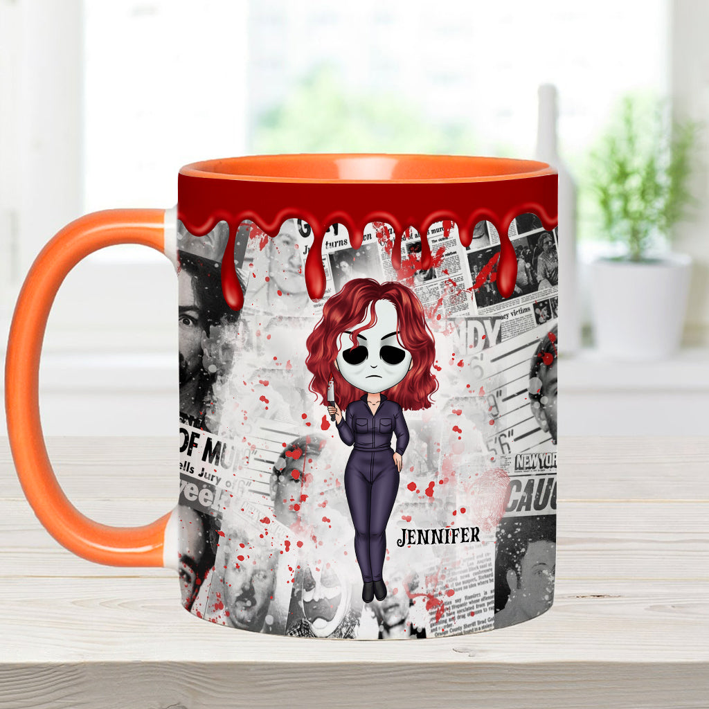 They'll Never Find You - Personalized Accent Mug