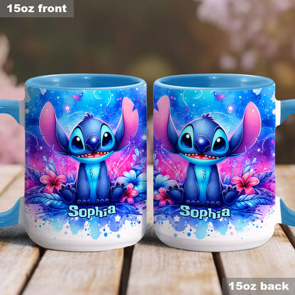 Ohana Means Family - Personalized Ohana Accent Mug