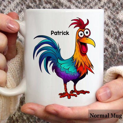 I May Look Calm - Personalized Sarcasm Mug