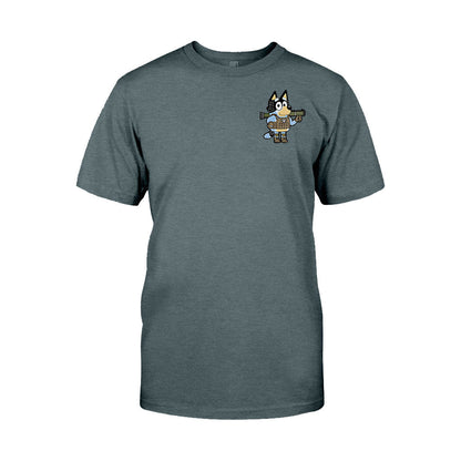 Tactical Dad Bluey T-shirt And Hoodie