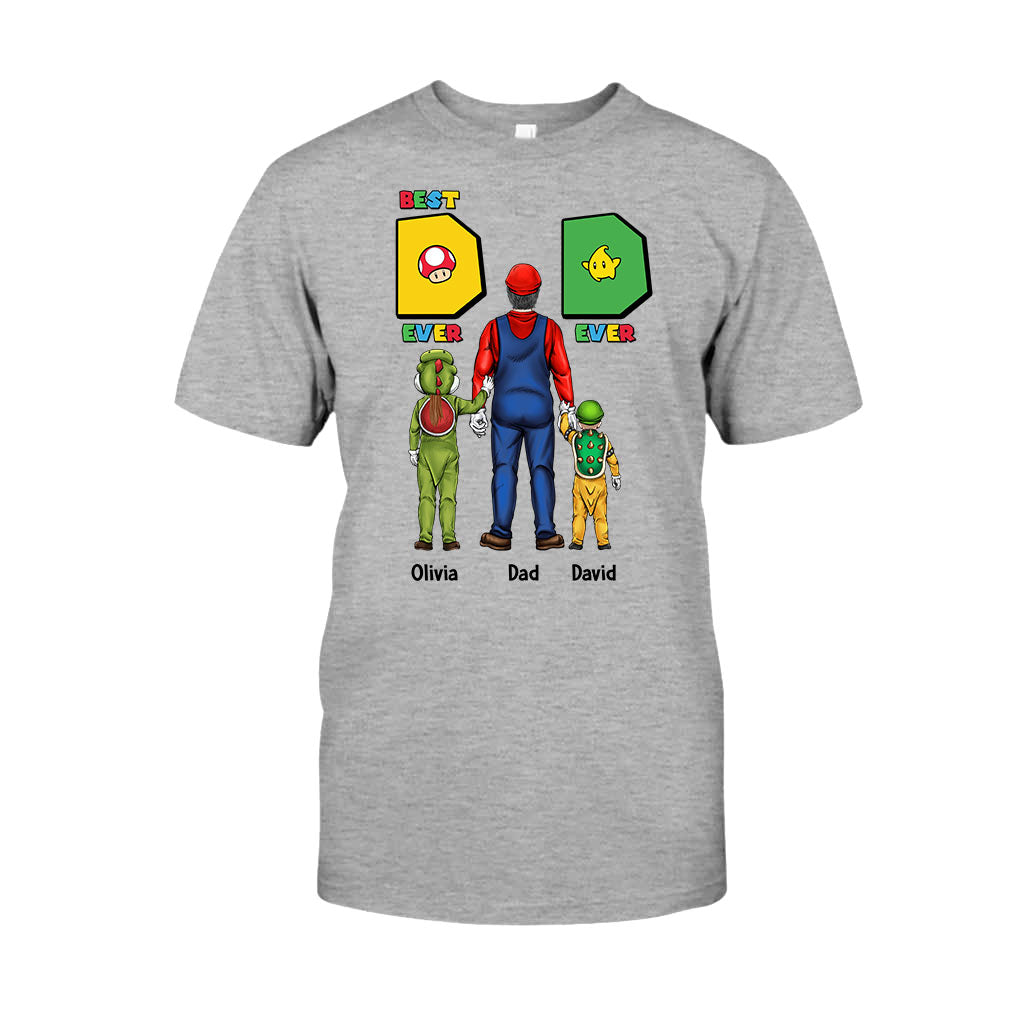 Best Dad Ever Ever - Personalized Father T-shirt And Hoodie