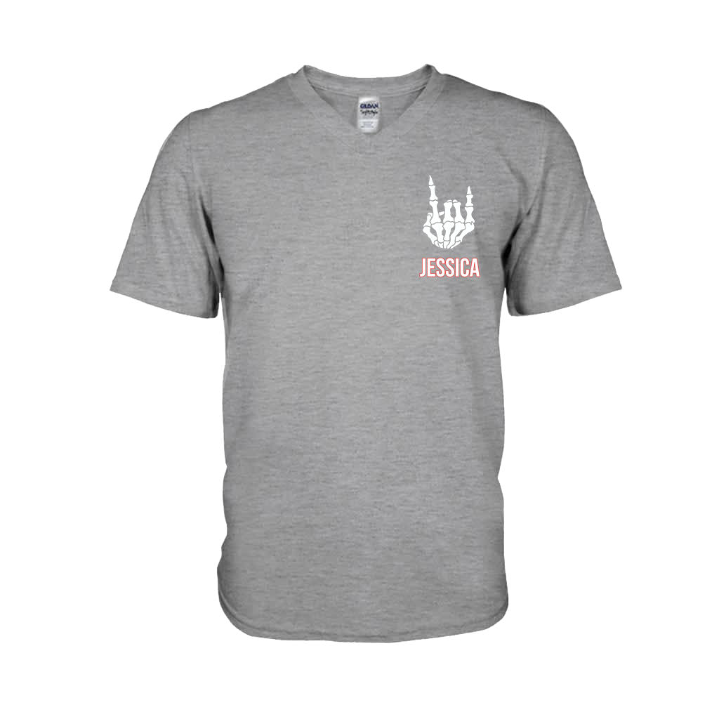Sleep Deprived Barely Alive - Personalized Sarcasm T-shirt And Hoodie
