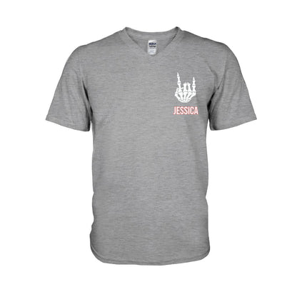 Sleep Deprived Barely Alive - Personalized Sarcasm T-shirt And Hoodie
