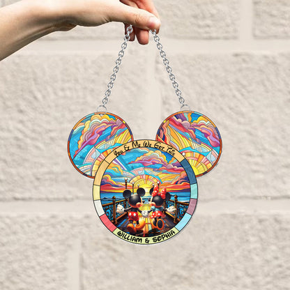 We Got This - Personalized Mouse Window Hanging Suncatcher Ornament