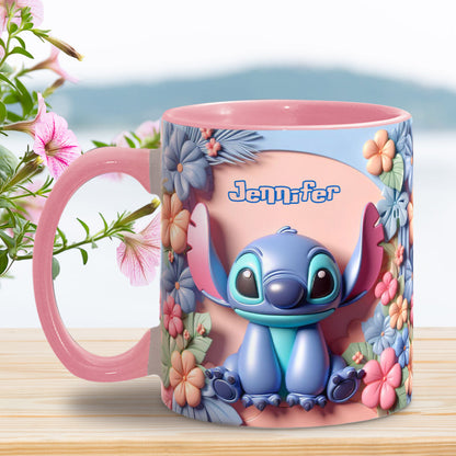 Ohana Means Family - Personalized Ohana Accent Mug
