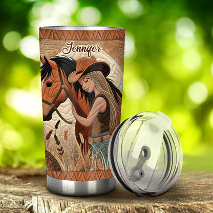 Horse Lovers - Personalized Horse Tumbler