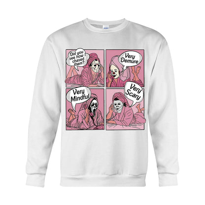 Very Demure, Very Mindful, Very Spooky T-shirt & Hoodie