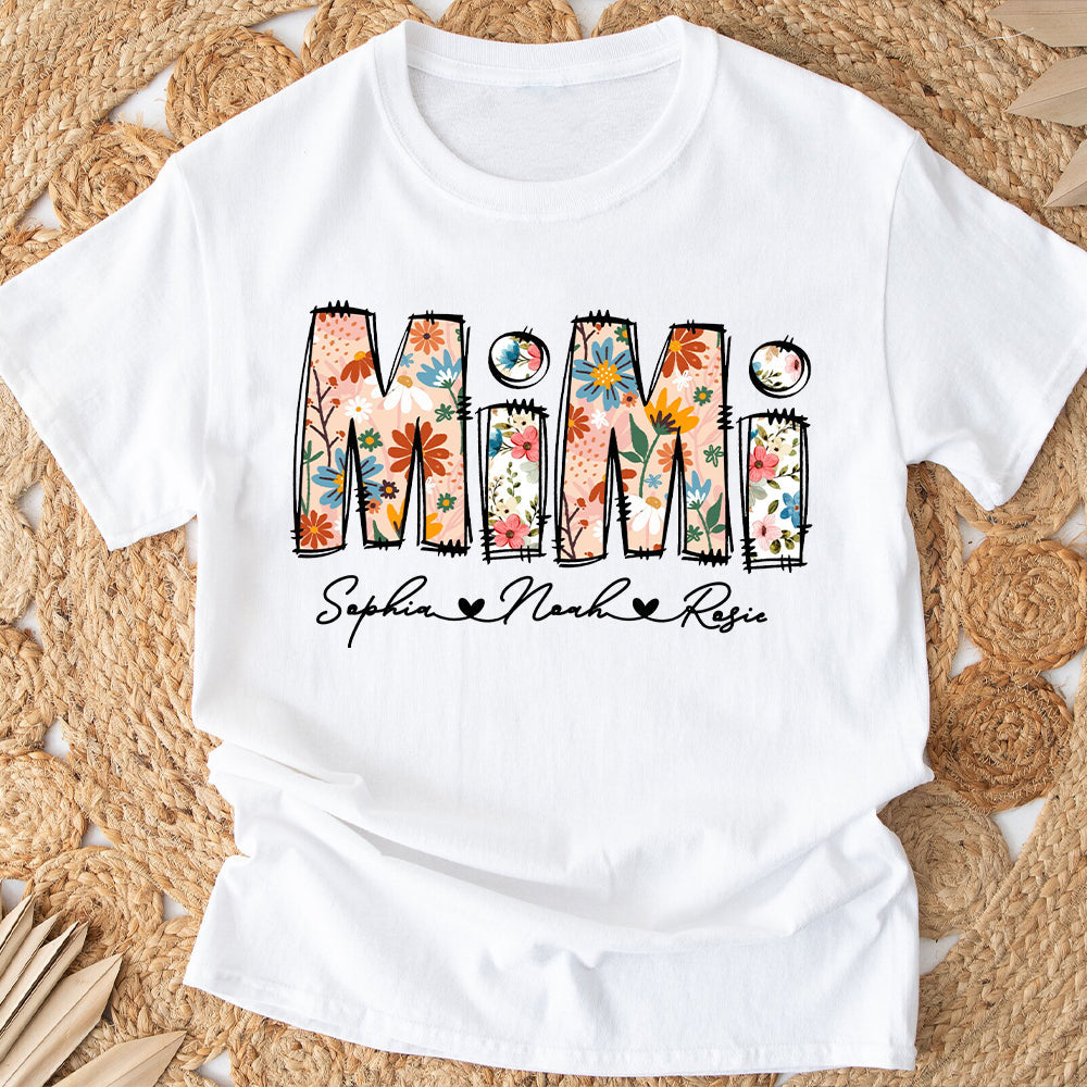 Best Grandma Ever - Personalized Grandma T-shirt And Hoodie