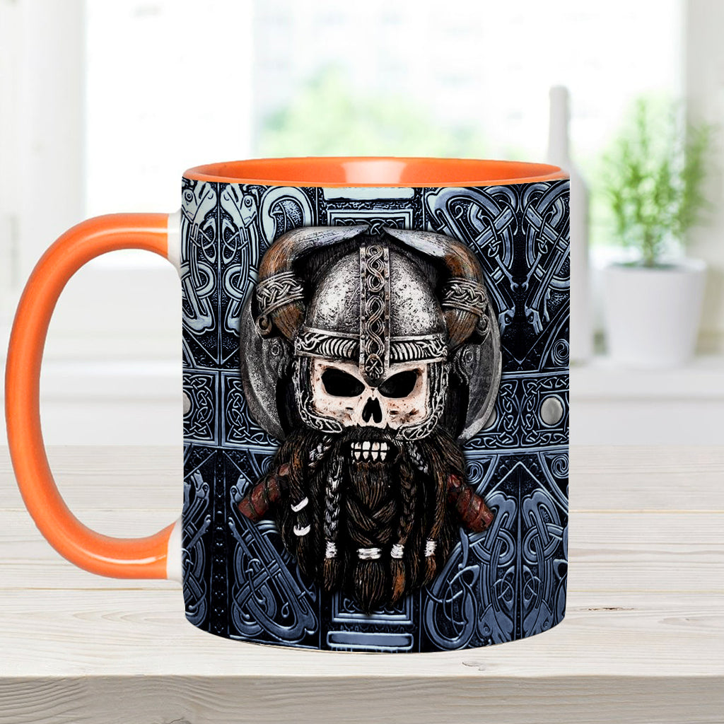 Proud Viking Dad Grandfather - Personalized Viking Accent Mug