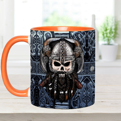 Proud Viking Dad Grandfather - Personalized Viking Accent Mug