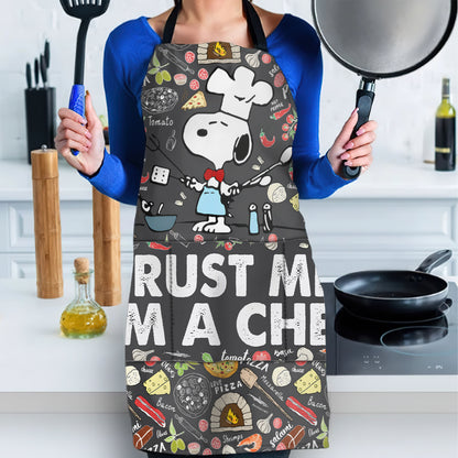 Trust Me Cute Dogs Apron, Oven Mitts & Pot Holder