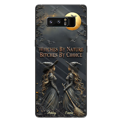 Witches By Nature Bitches By Choice - Personalized Bestie Phone Case