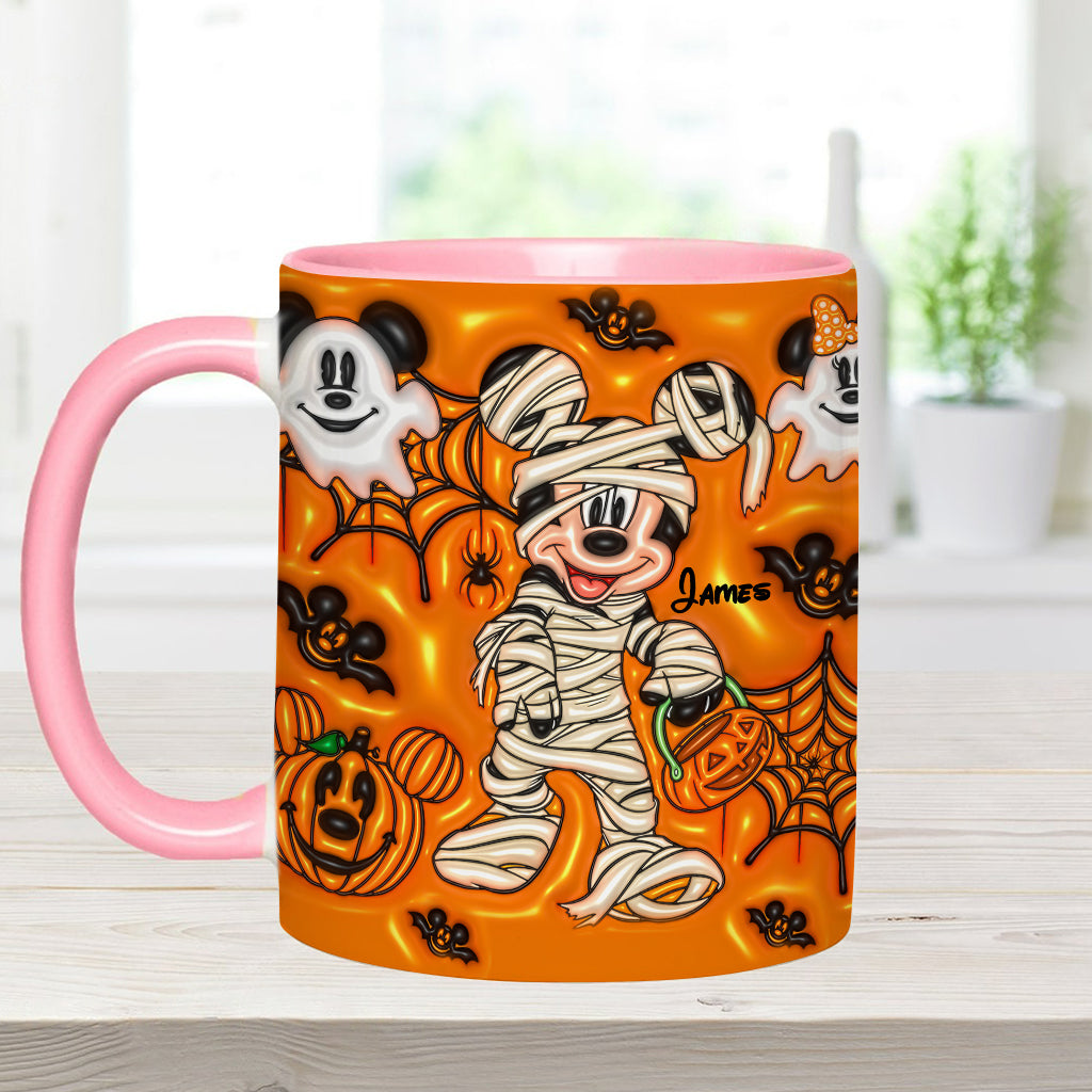 Happy Halloween - Personalized Mouse Accent Mug