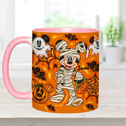 Happy Halloween - Personalized Mouse Accent Mug