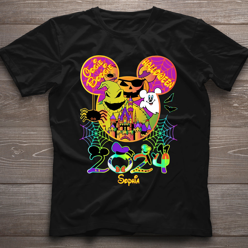 Happy Halloween - Personalized Mouse T-shirt And Hoodie
