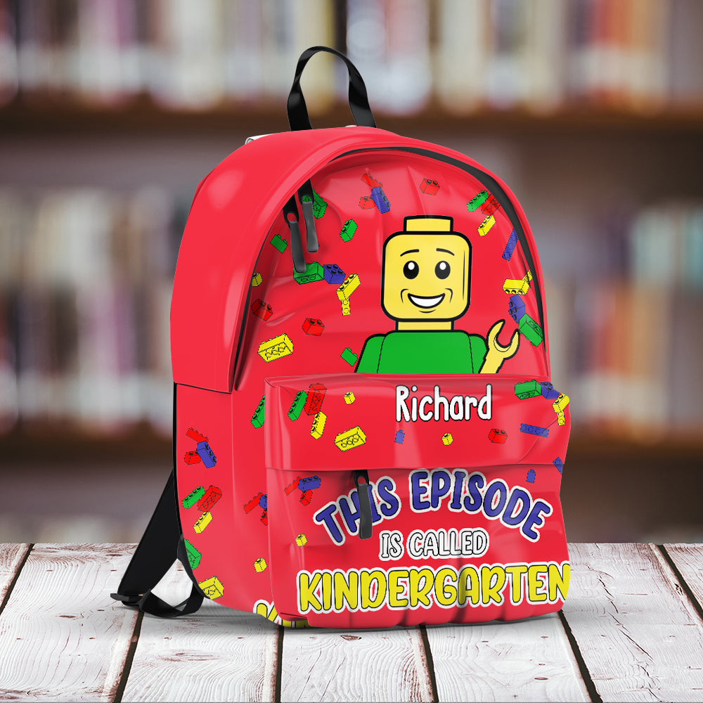 This Episode Is Called - Personalized Kid Backpack